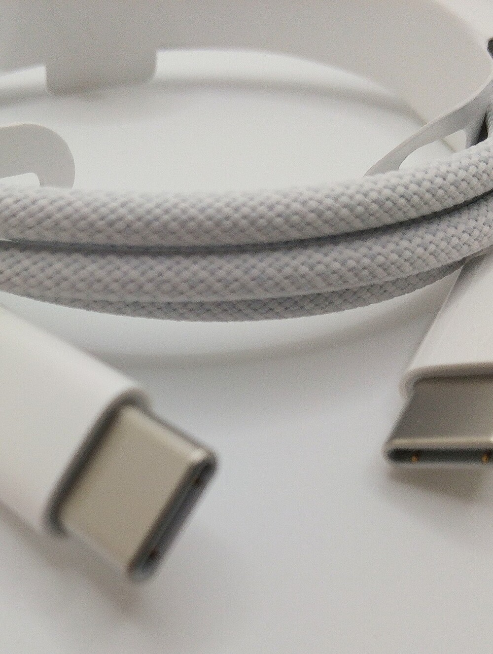 Apple USB‑C to USB‑C Braided Cable (A2795) • 1m • OEM • Fast Charge • New - Picture 2 of 7